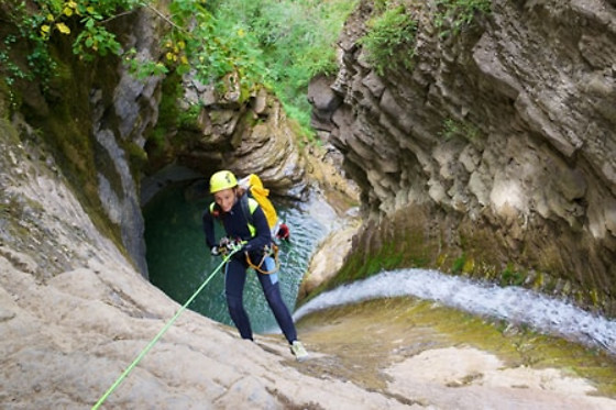 Canyoning au canyon de Chassezac La Garde-Guérin (48) - Sortie Verte - Découverte