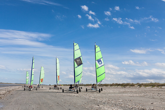 Cours de char à voile pour 2 - Avel char - Hirel (35)