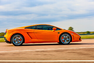 Découverte Lamborghini Gallardo LP-560 (4 tours) sur le Circuit du Bourbonnais (03)