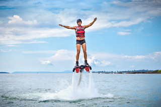 Séance de flyboard - Jet Évasion - Nice (06)