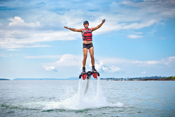 Séance de flyboard - Jet Évasion - Nice (06)