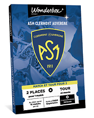 ASM Clermont Auvergne - Match et tour pour 2