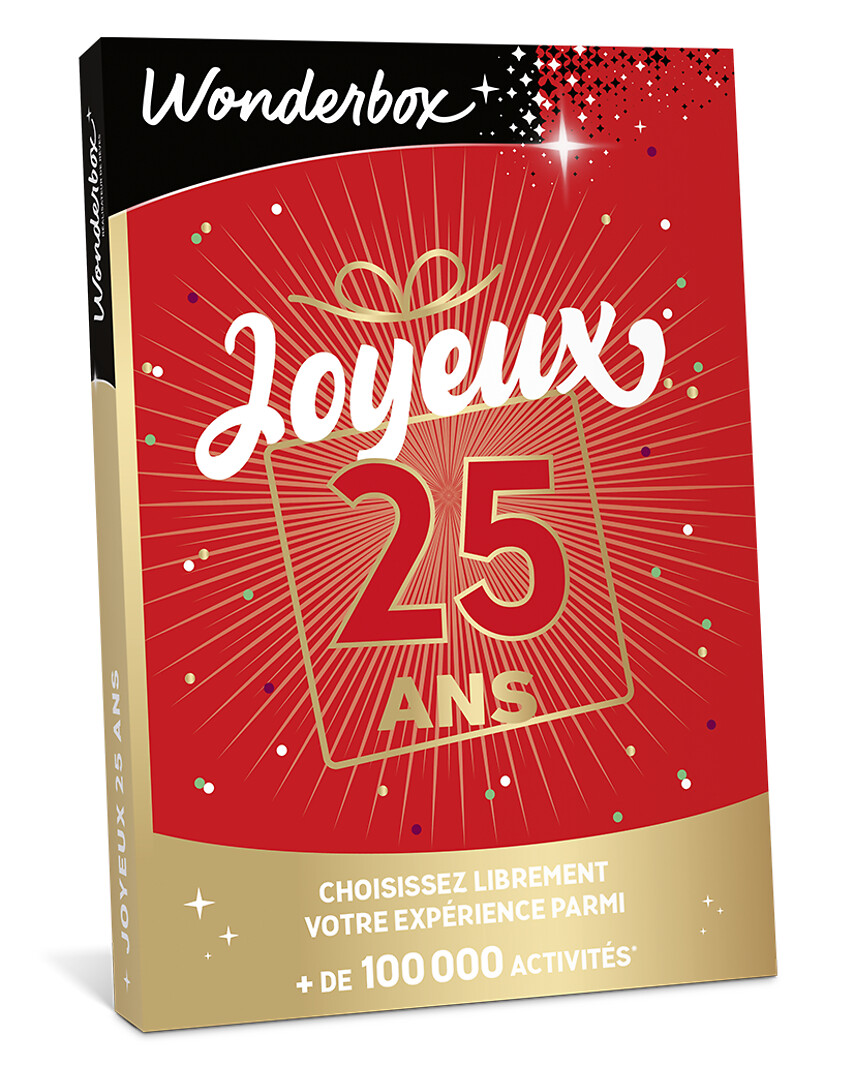 Bon Cadeau Joyeux Anniversaire 25 ans