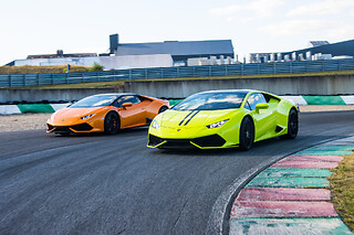 Découverte Lamborghini Huracan (5 tours) sur le Circuit du Bourbonnais (03)