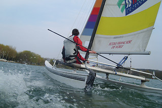 Navigation en catamaran - Cercle de voile de Touraine - Tours (37)