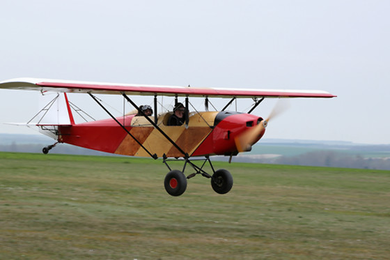 Vol en ULM et en avion vintage