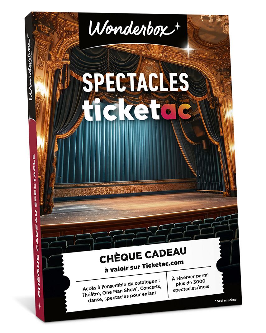 Ticketac - Chèque-cadeau Spectacles Montant libre
